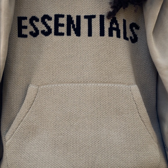FOG Essentials knit hoodie - Picture 1 of 6